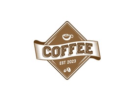 創意咖啡徽章logo設(shè)計(ji)公(gōng)司logo設(shè)計(ji)